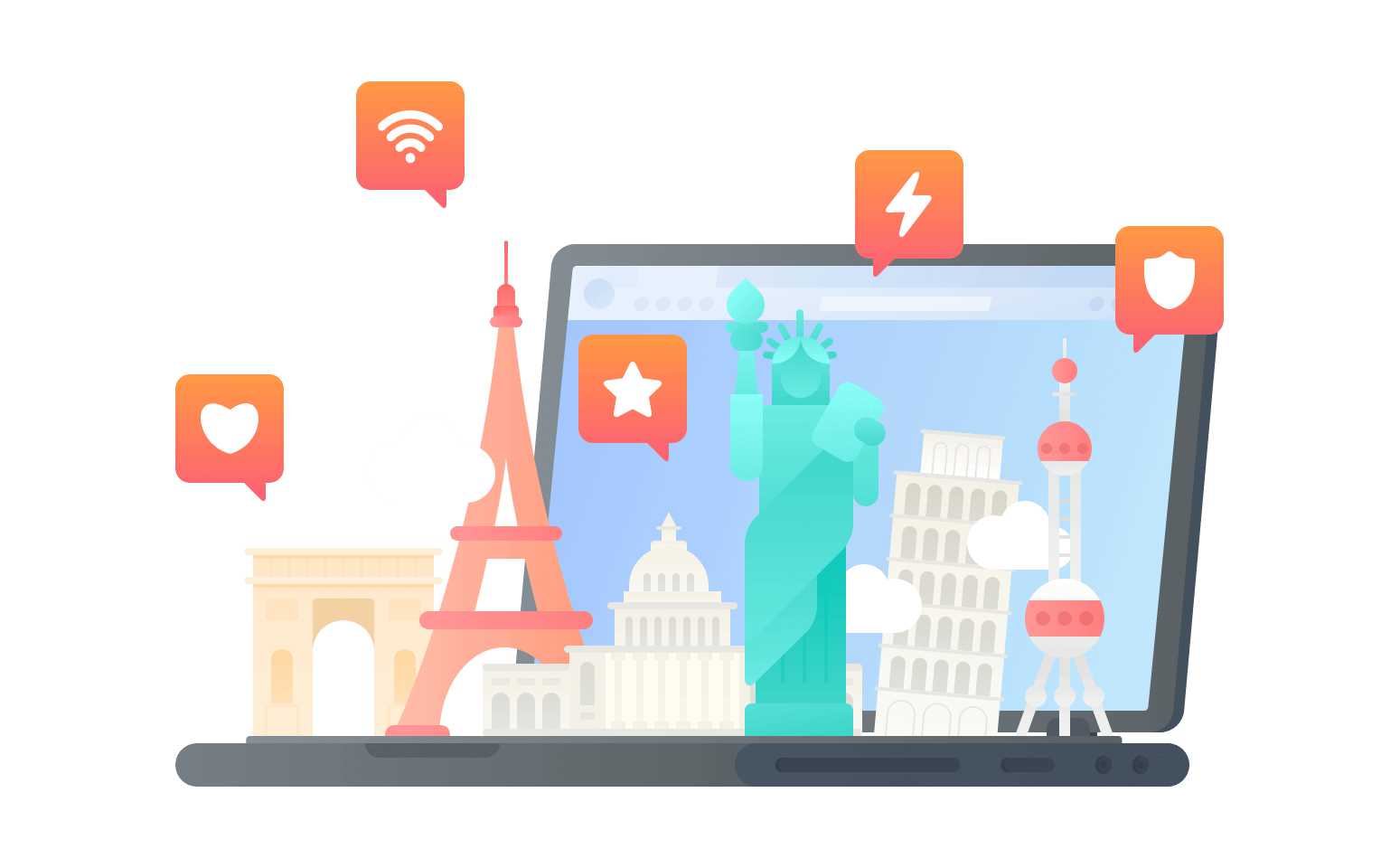 代理华为WeLink的回国vpn - 穿锁回国